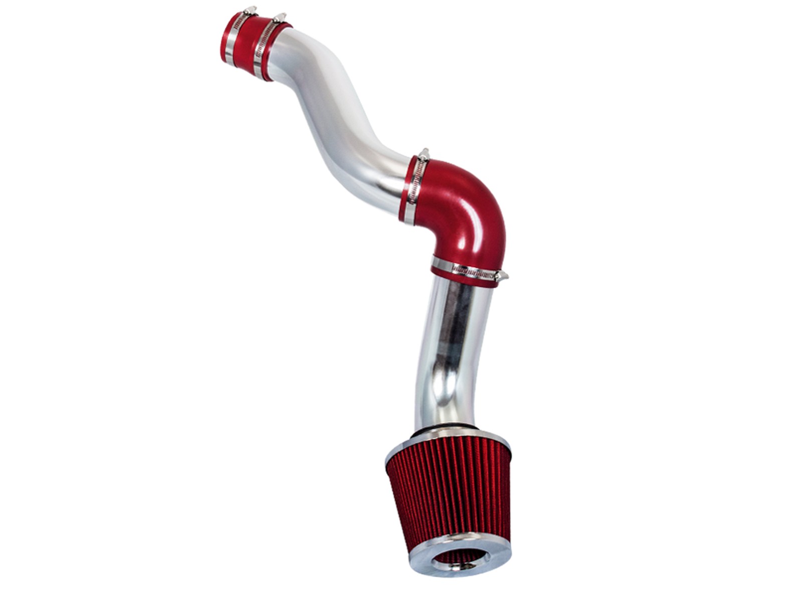 BCP RED 05-10 Dodge Charger/Magnum 3.5L V6 Cold Air Intake System +Dry Filter