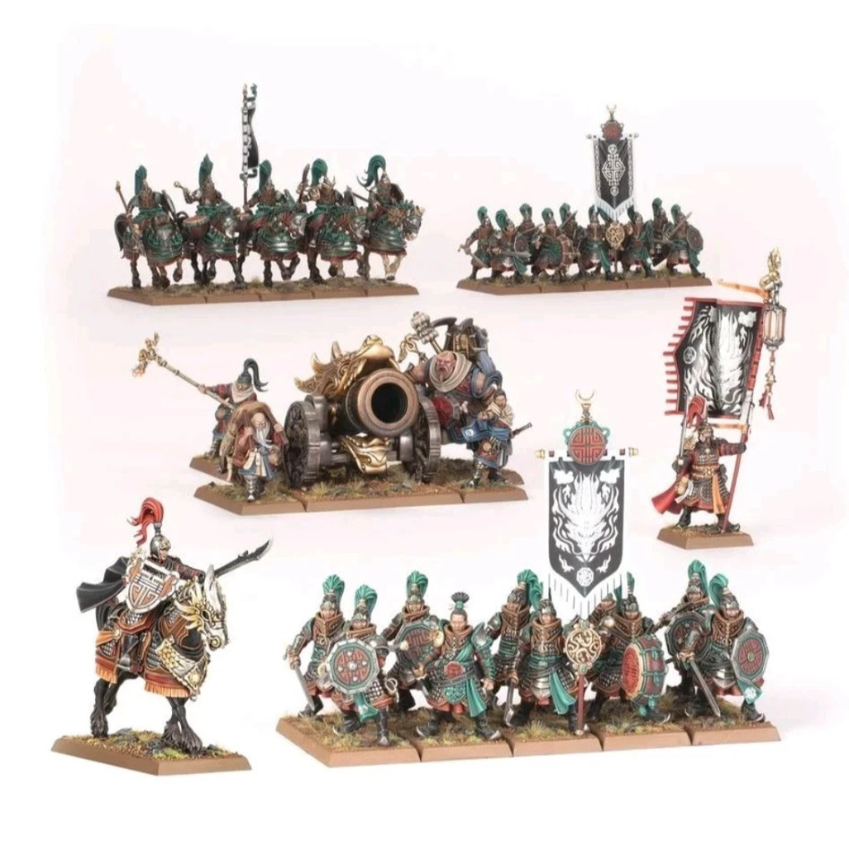 Warhammer The Old World Grand Cathay Core Set Half. NOS