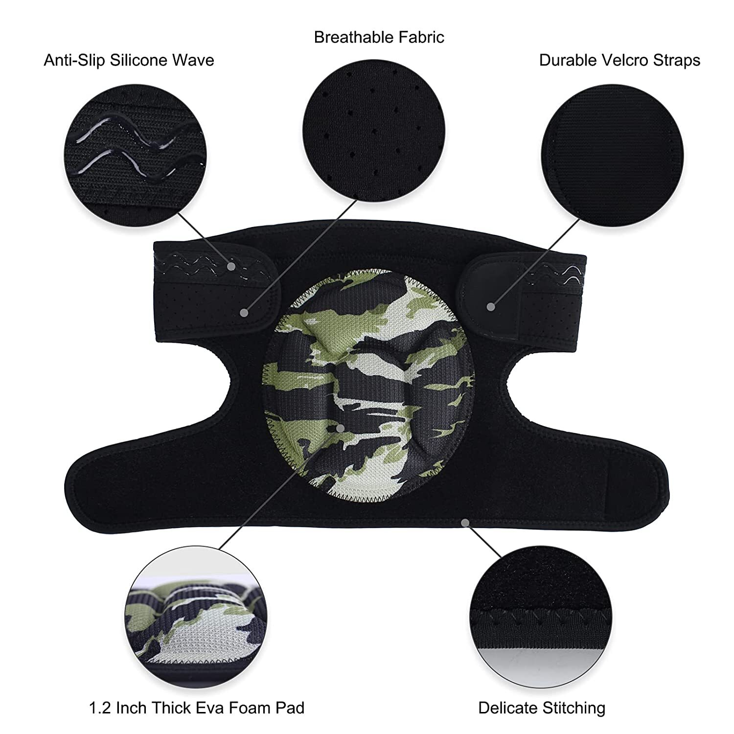 Professional Foam Knee Pads Protector for Work Flooring Gardening Construction
