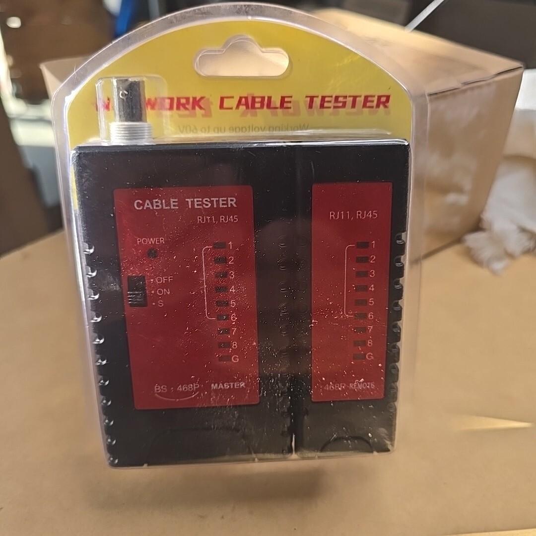 Network LAN Cable Wire Tester & PoE BS-468P Multifunctional Network Tester