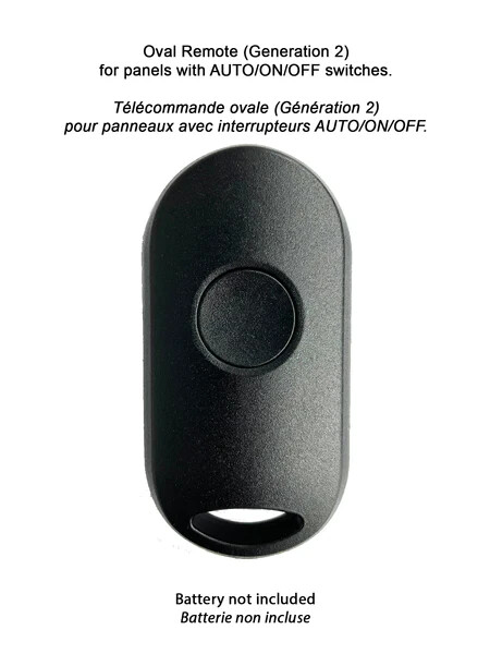 REPLACEMENT REMOTE CONTROL GEN 2 For Sunforce Solar Light Bulb Panel READ AD