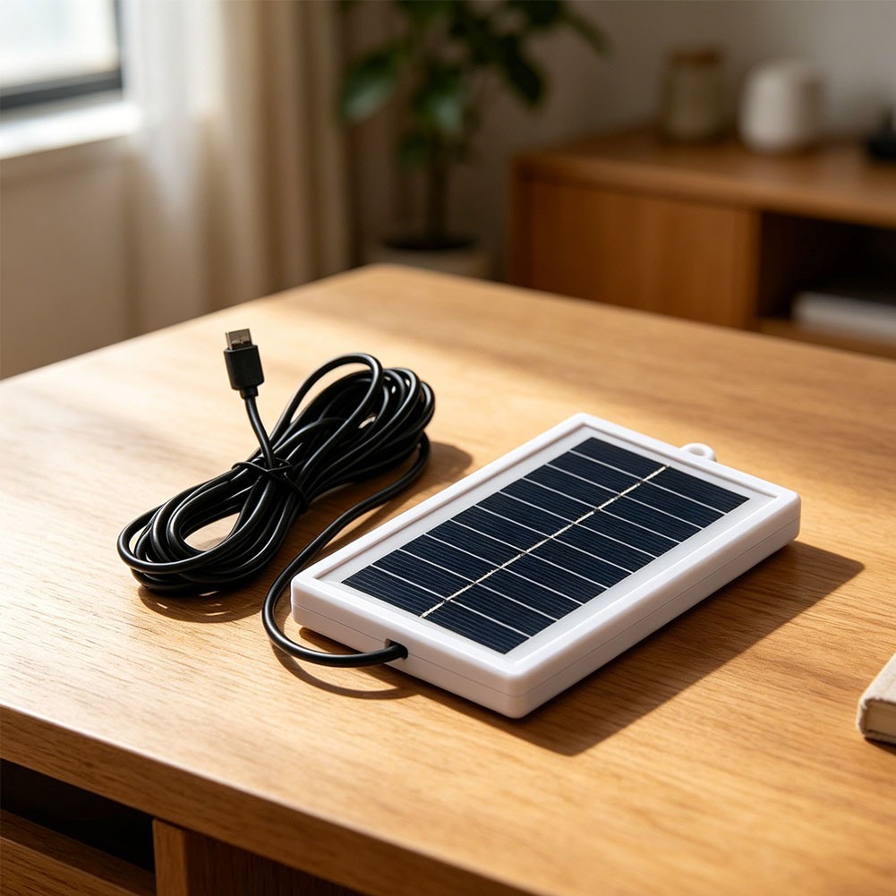 Compact Solar Charging Panel Light for Easy Outdoor Installation Without Wiring