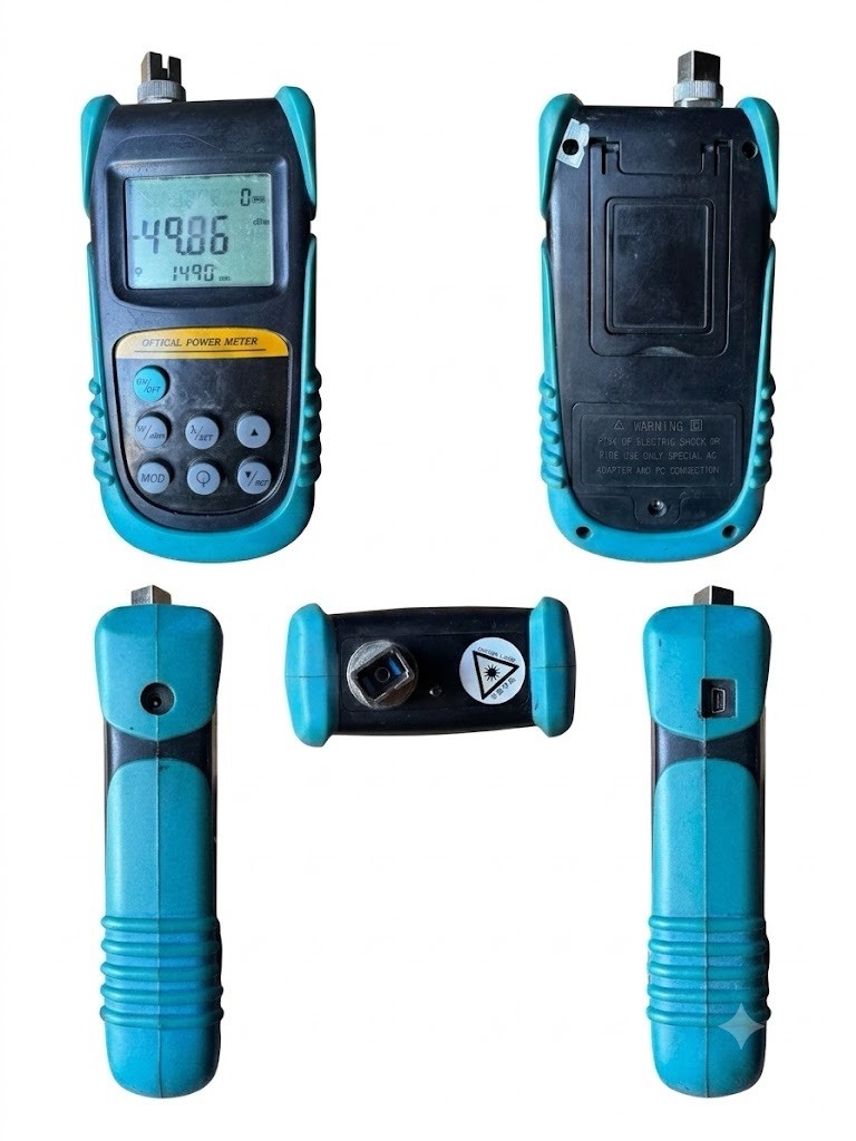 Handheld Optical Power Meter Fiber Optic Tester