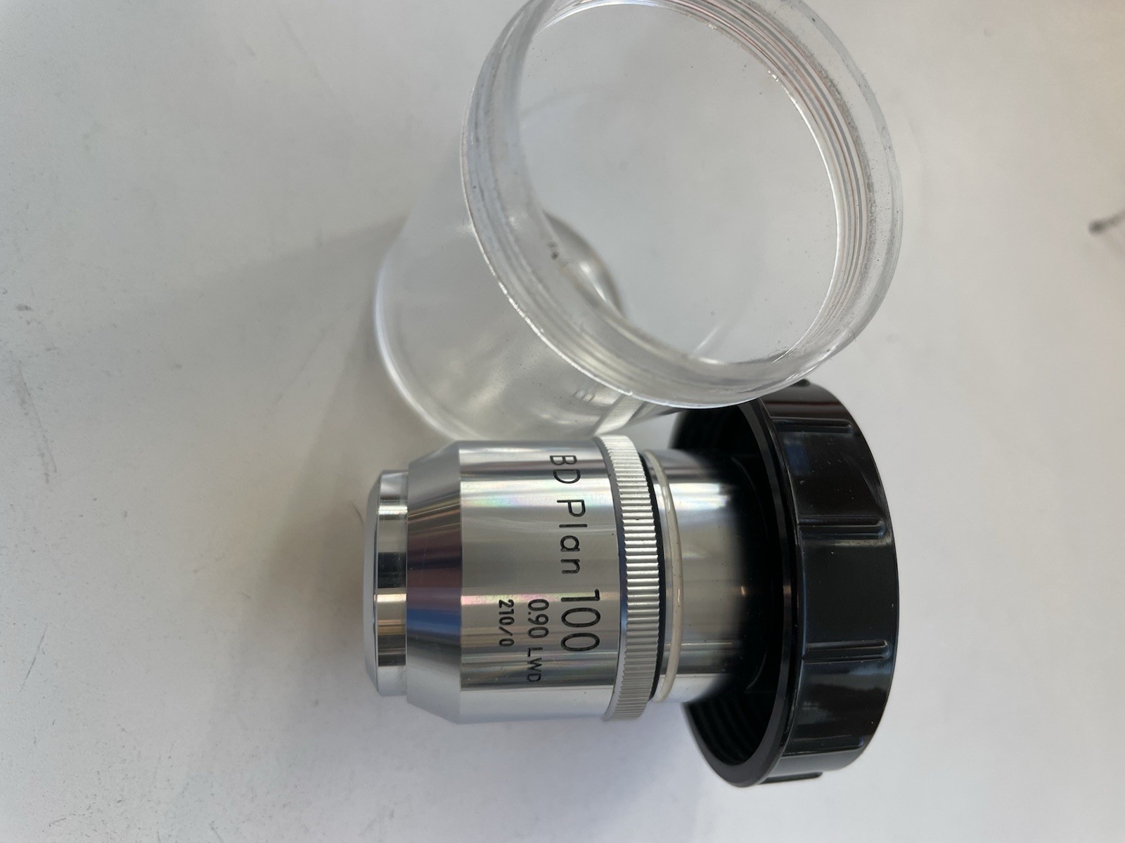 Microscope Lens Objective BD Plan 100-0.90 LWD 210/0 Microscope Accessory