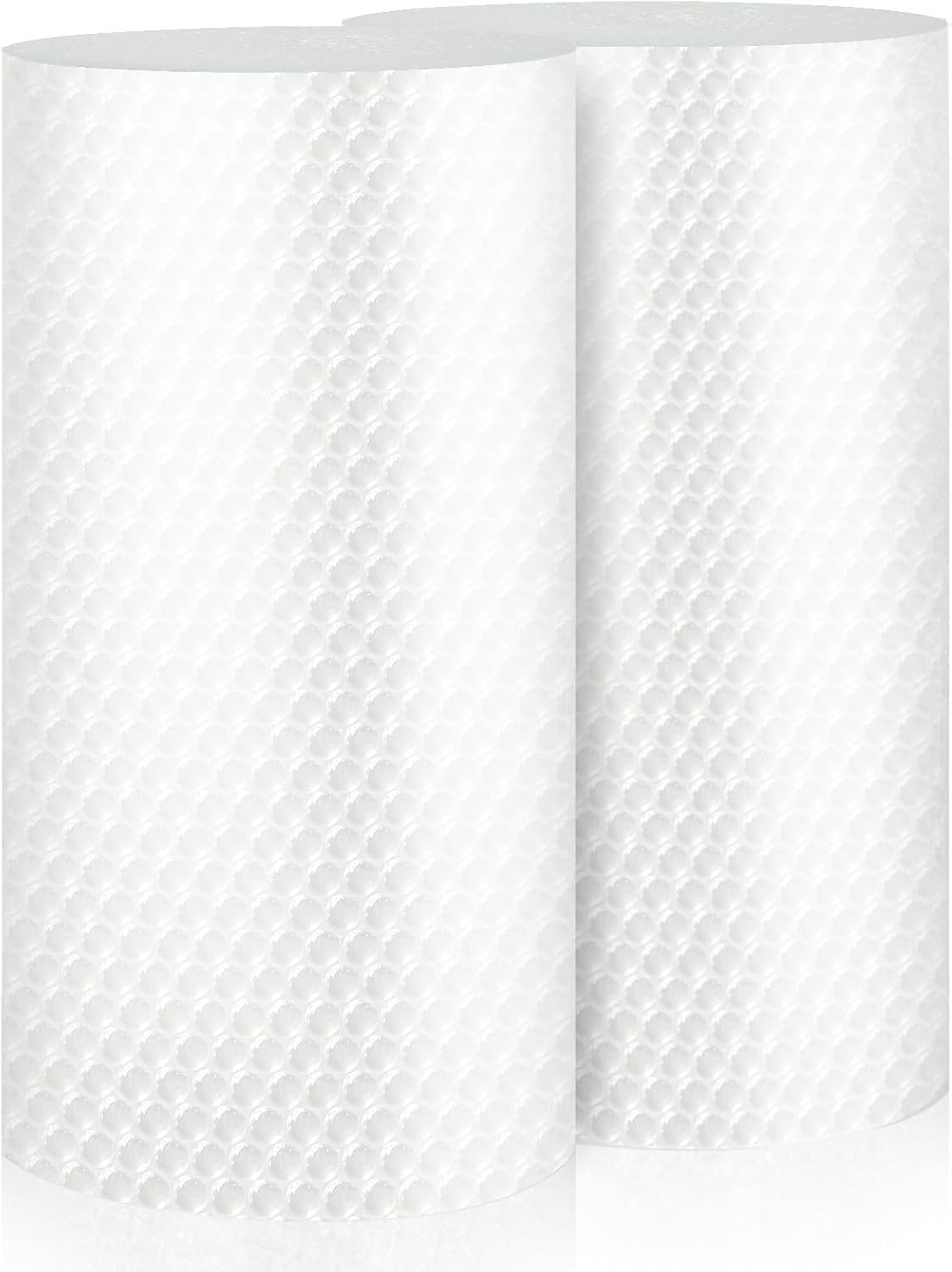 Bubble Cushioning Wrap Roll 12 Inch x 65 ft Total 2 Rolls, Nylon Bubble Cushi...