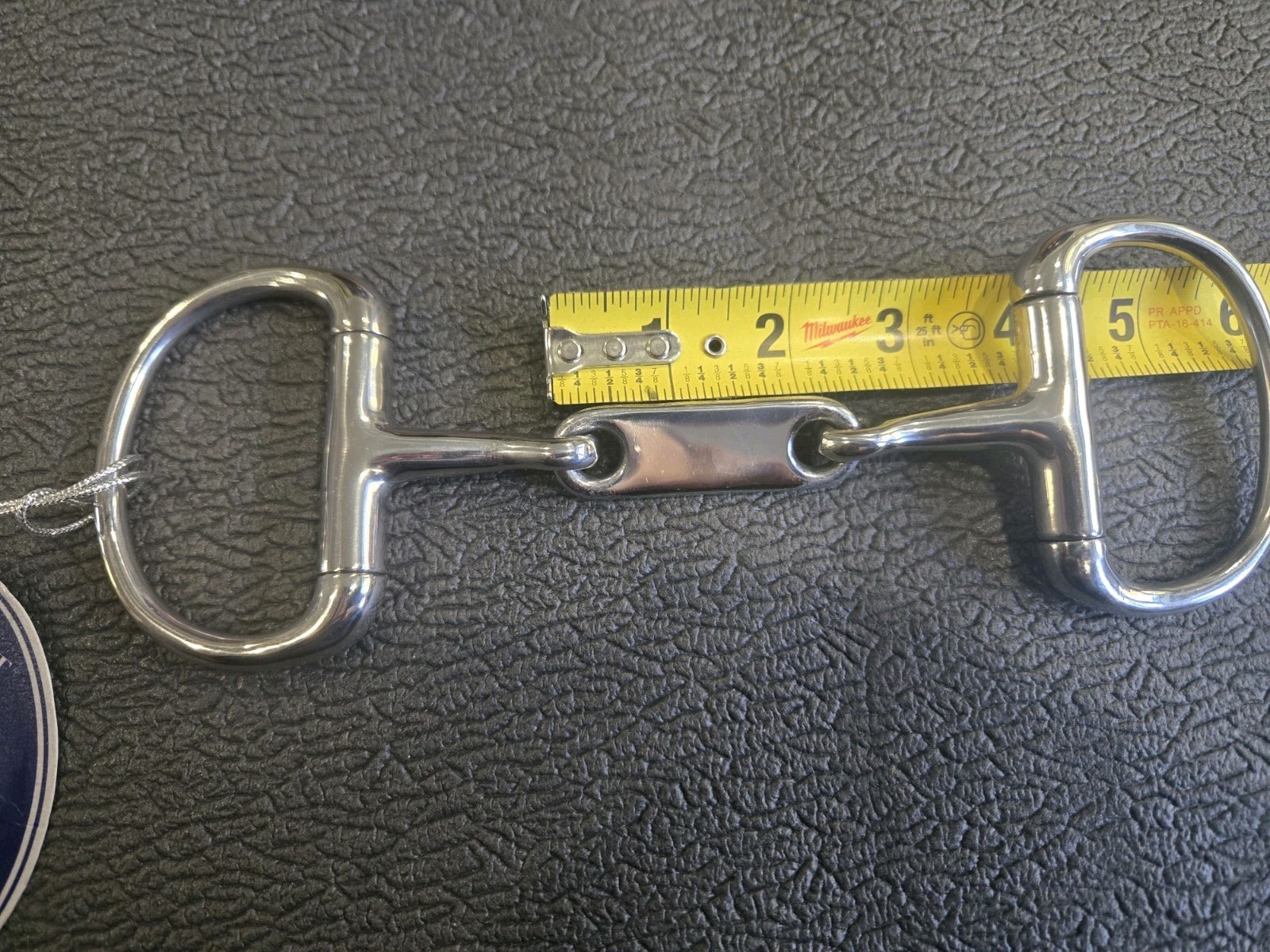 Coronet 5" Stainless Steel Dr Bristol Eggbutt Snaffle Bit *NEW*
