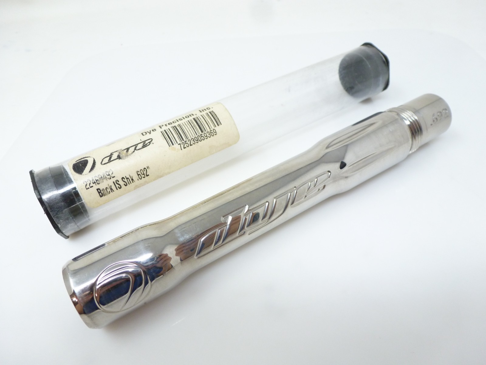 RARE DYE BOOMSTICK STAINLESS STEEL BARREL BACK SHOCKER SFT THREAD SHOE BOX  4X4