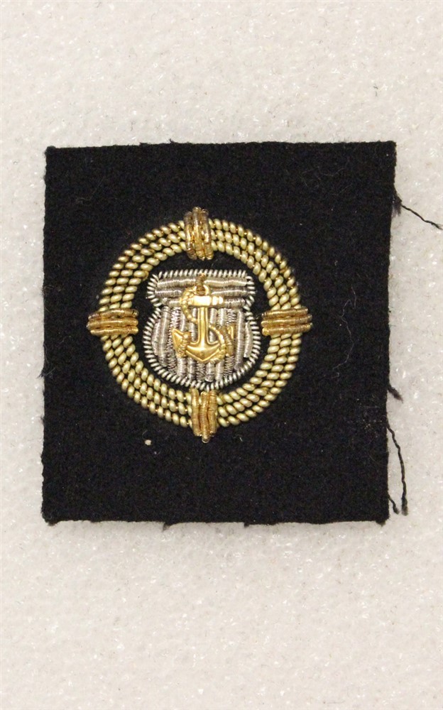 US Naval Sleeve Insignia 1178: Maritime Service Officer - single