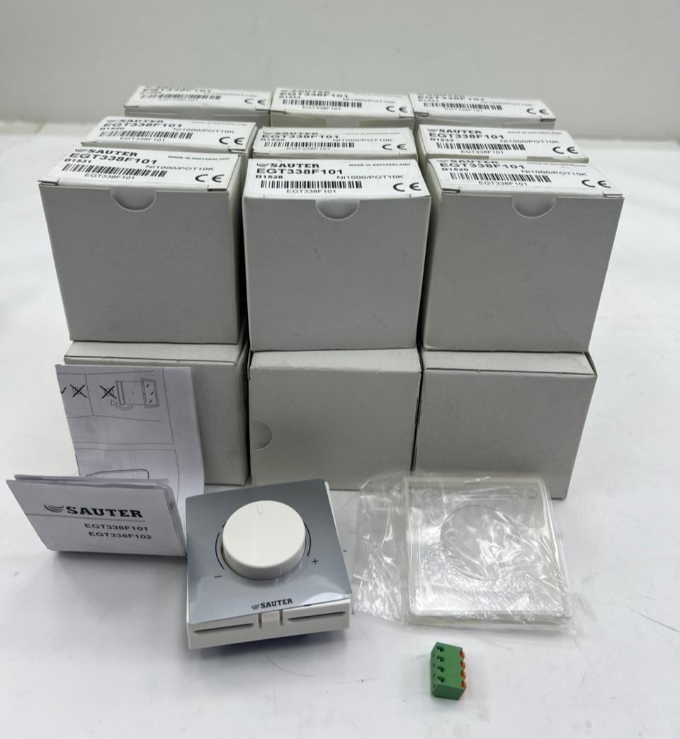 10X SAUTER EGT338F101 ROOM TEMPERATURE SENSOR
