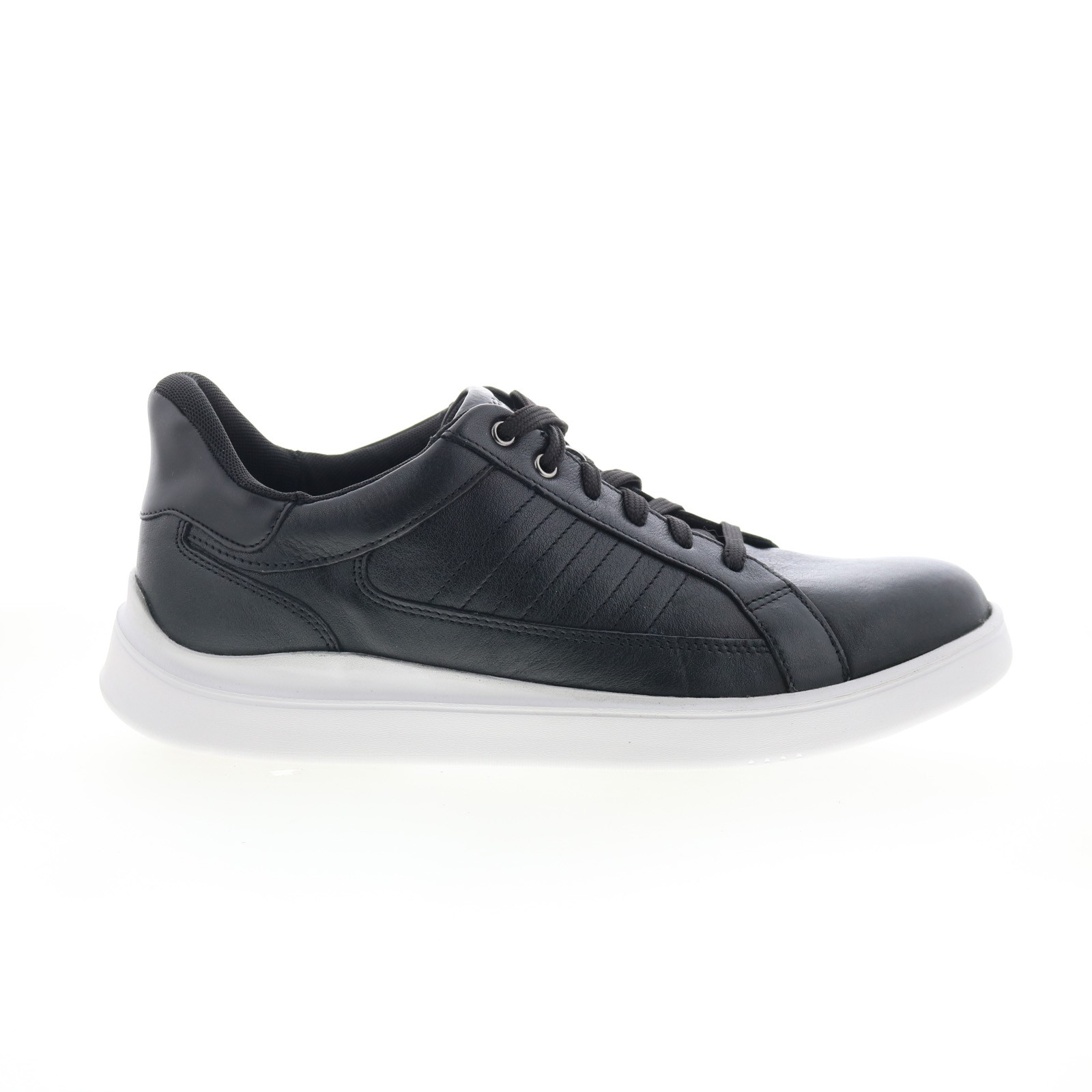 Rockport Trenner RMTRENNER Mens Black Leather Lifestyle Sneakers Shoes 12
