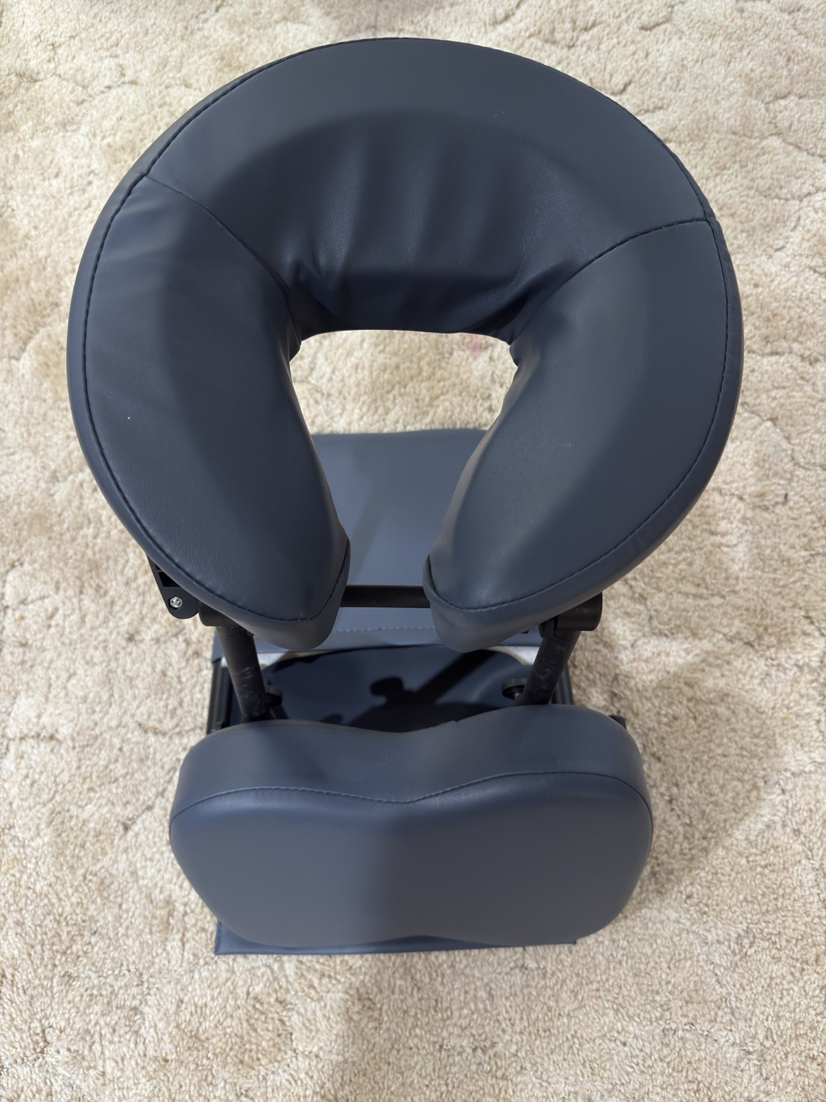 Master Massage Easy Carry Portable Face Down Tabletop Massage Kit in Royal Blue