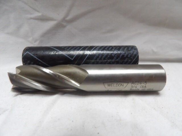 Weldon 3/4" 4FL HS End Mill AC24-5 - Made in USA