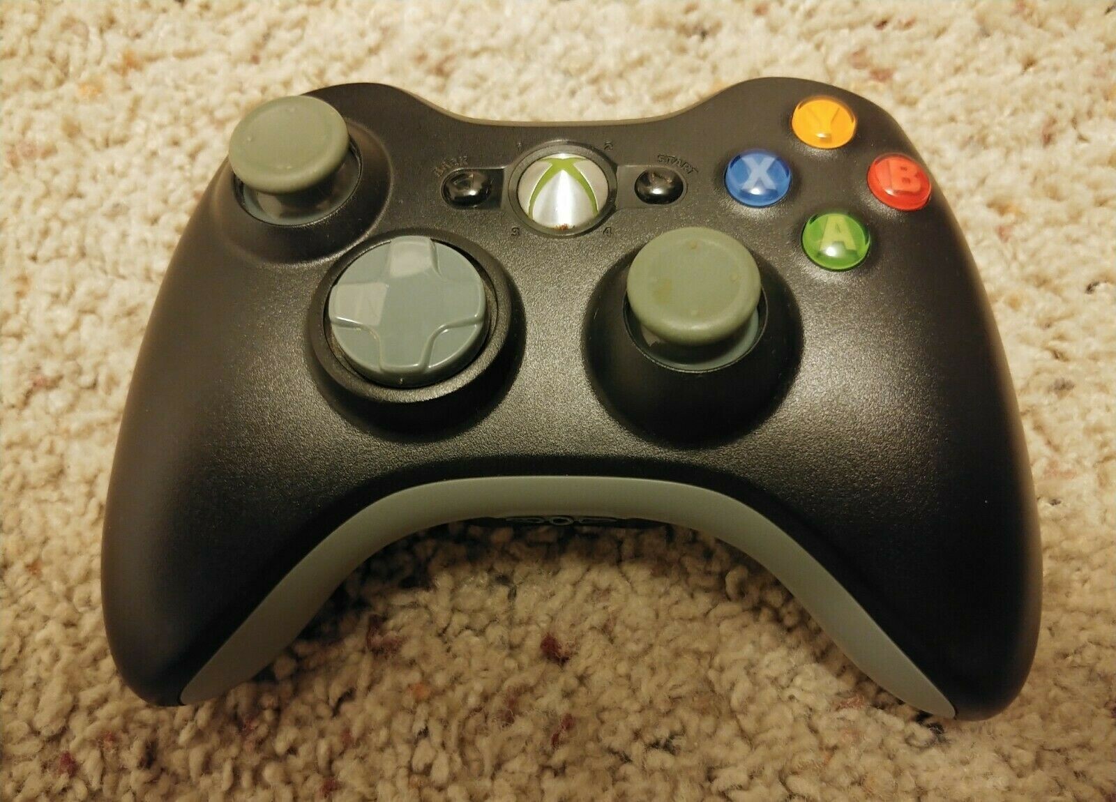 Official OEM Original Microsoft Xbox 360 Wireless Controller Black