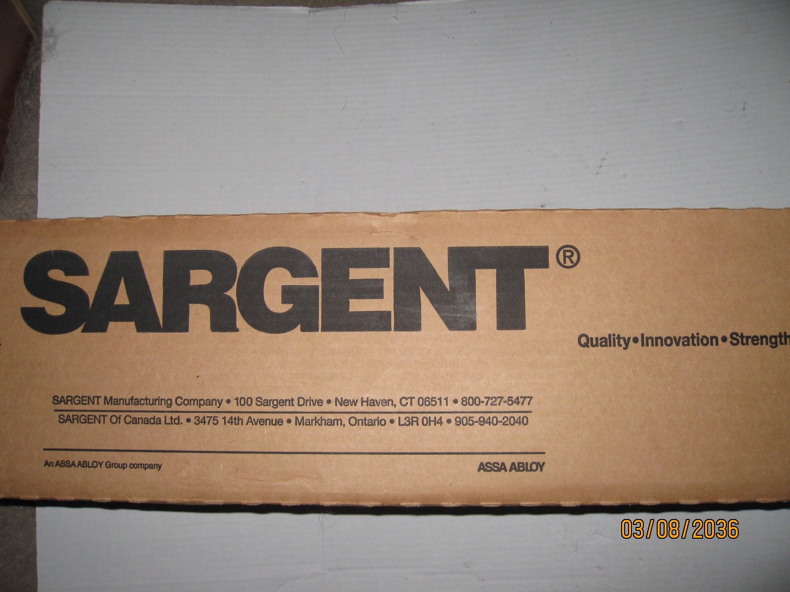 Sargent Exit Device NB8700 Series Surface Verticle Rod Exit Device