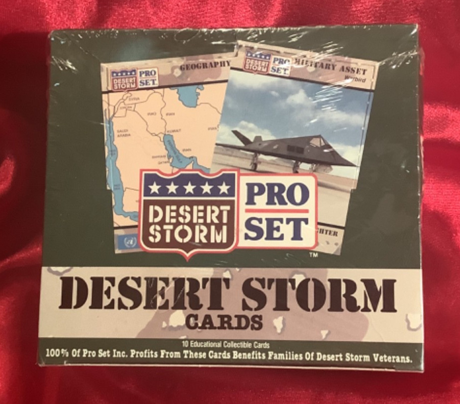Desert Storm Cards Pro Set New & Sealed - b12