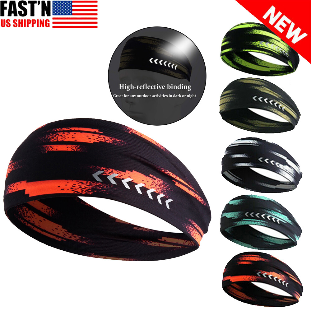 Winter Warm Running Headband Ear Cover Head Scarf Moisture Wicking for Men Women