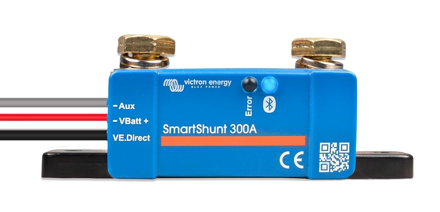 Victron SmartShunt 300A IP65 Bluetooth Battery Monitor [SHU065130050]