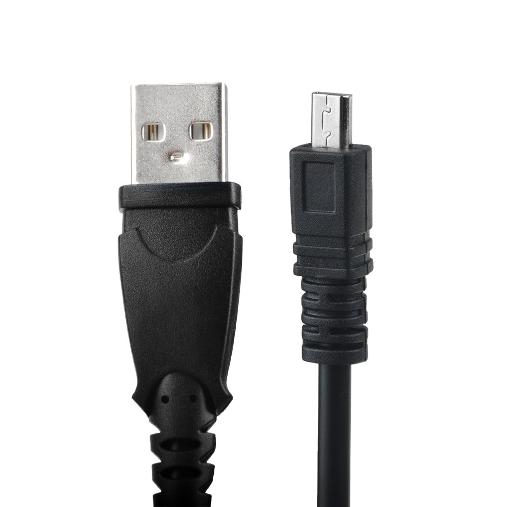PwrON USB Battery Charger Data Cable Cord For Nikon Coolpix S205 S6700 camera