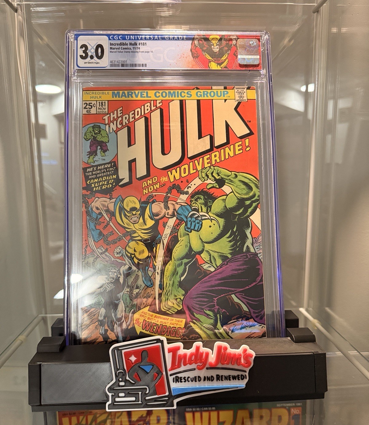 Add Your Logo Comic Book Display Stand for Graded CGC, CBCS, and Raw Comics