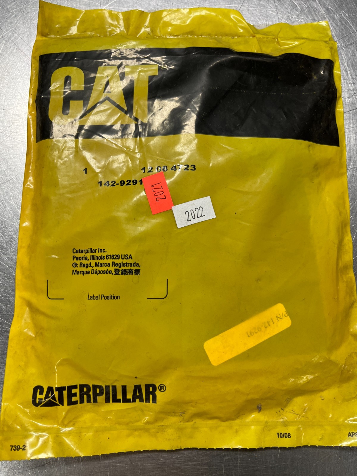142-9291  Genuine OEM  CAT   Air FILTER ELEMENT   Caterpillar  1429291
