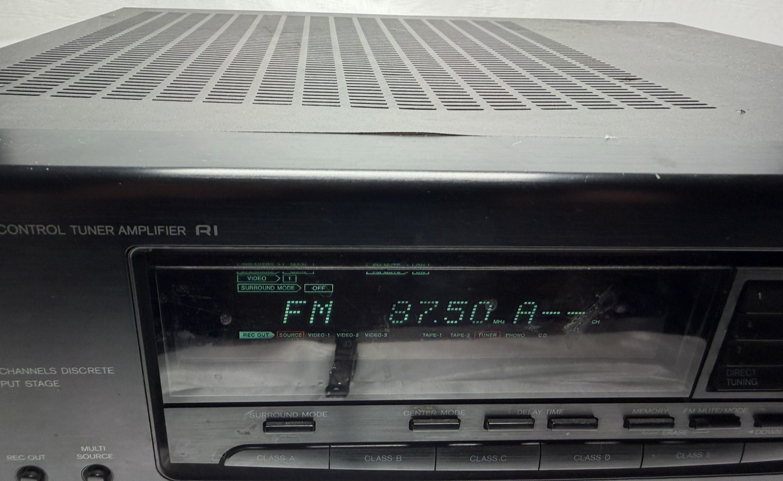 Onkyo TX-SV515 Pro Receiver Audio Video Control Tuner Amplifier Tested Working