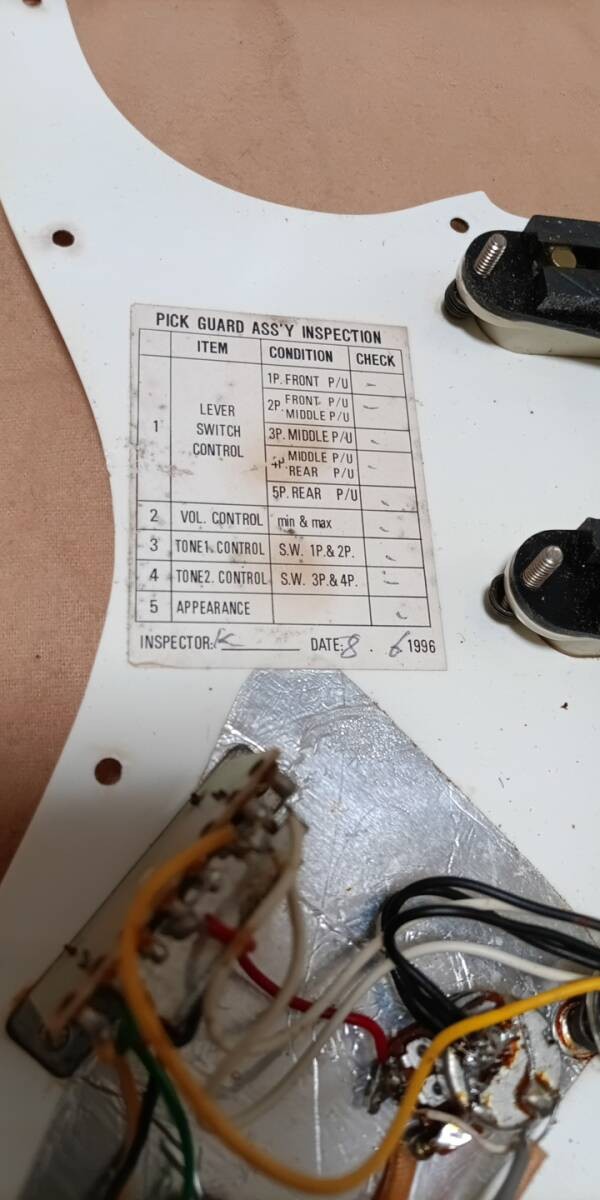 Fender Mexico assembly