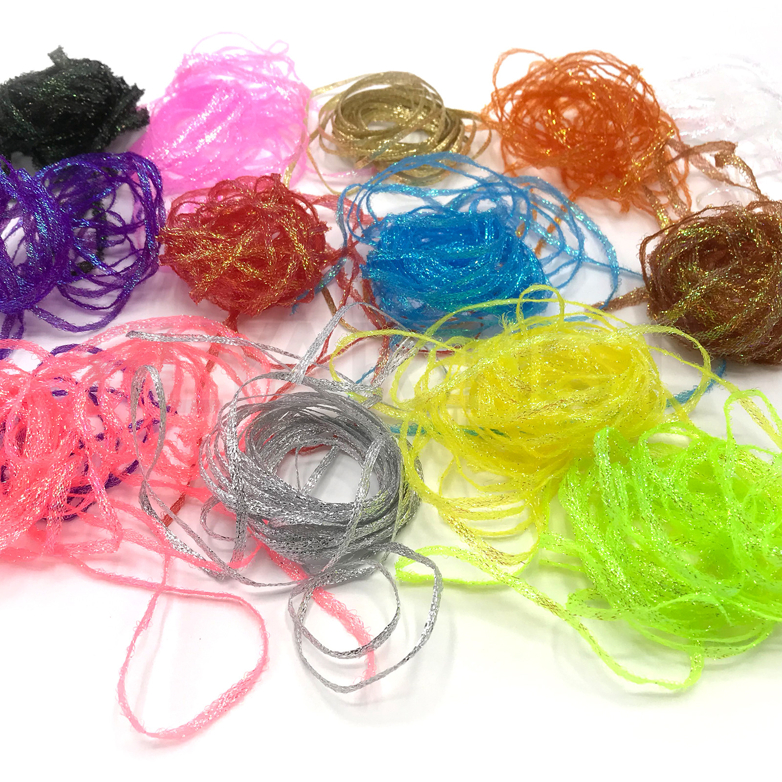 FLAT DIAMOND BRAID - Fly Tying Salmon Steelhead Saltwater Body Flash Hareline