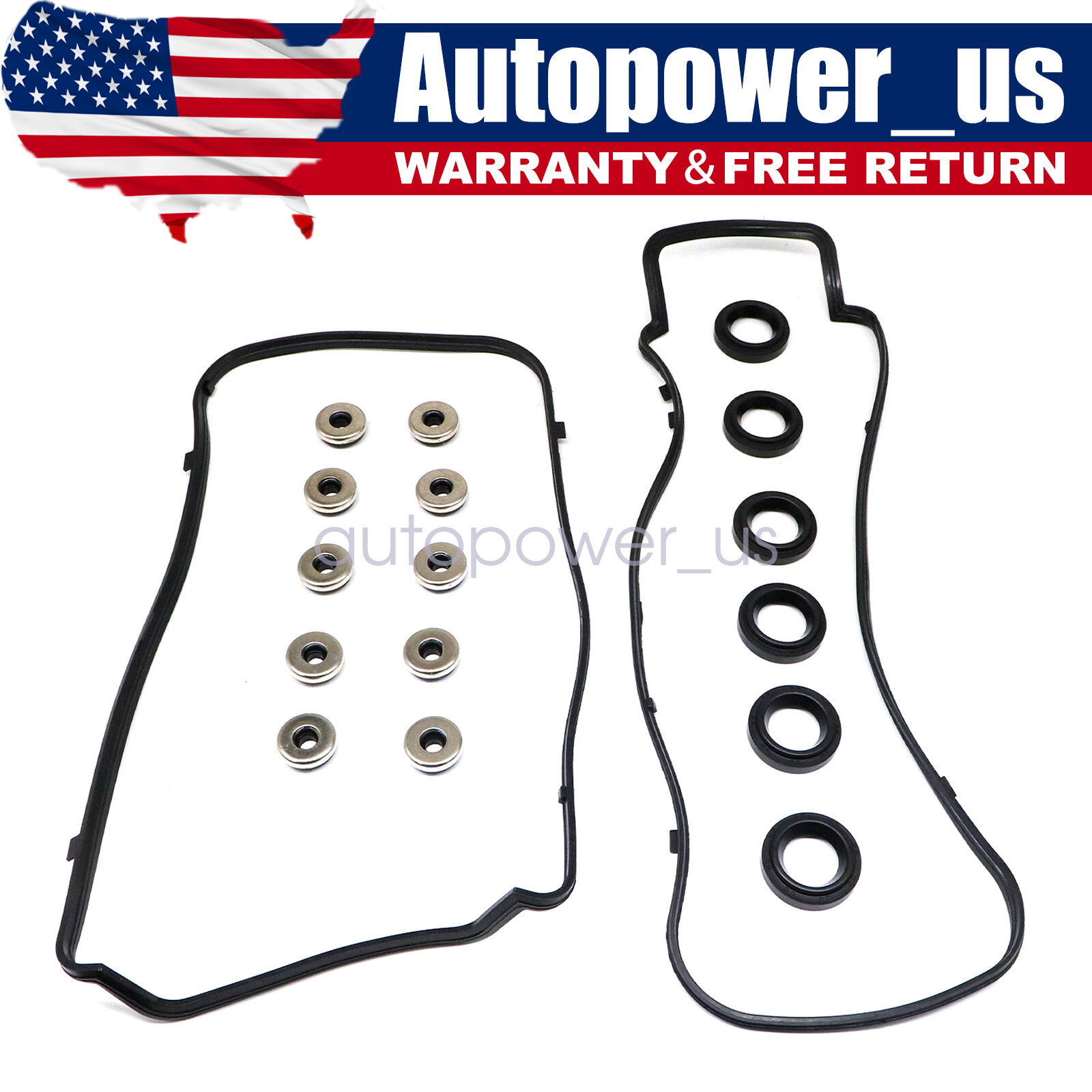 NEW 12030R70A00 VALVE COVER GASKET SET For ACURA HONDA V6 3.5L