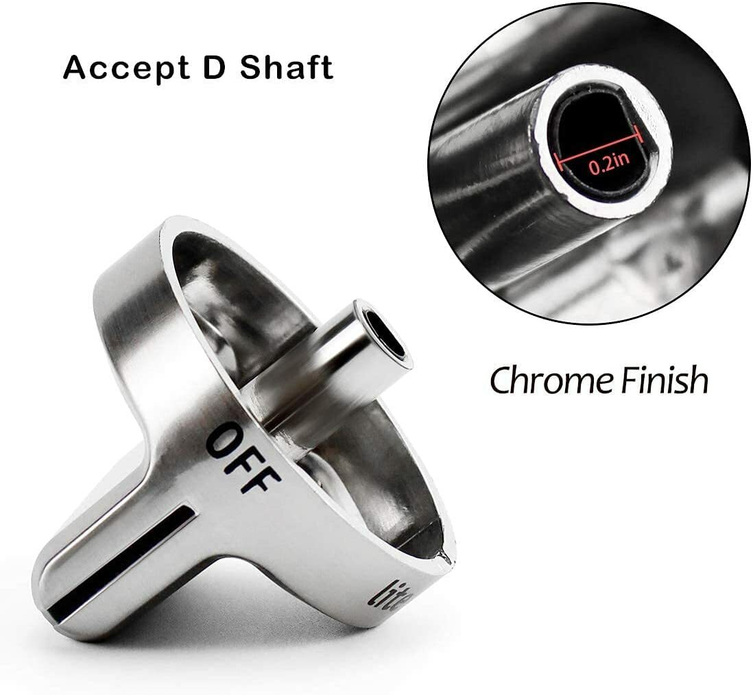 5304502763 ( Plastic ) Surface Burner Knob Compatible with Frigidaire Range