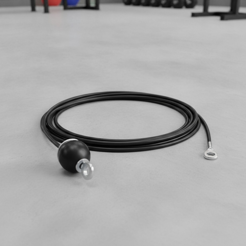 Fitness Gym Replacement Cable Fitness Pulley Thick 5mm Heavy Duty Steel Wire ...