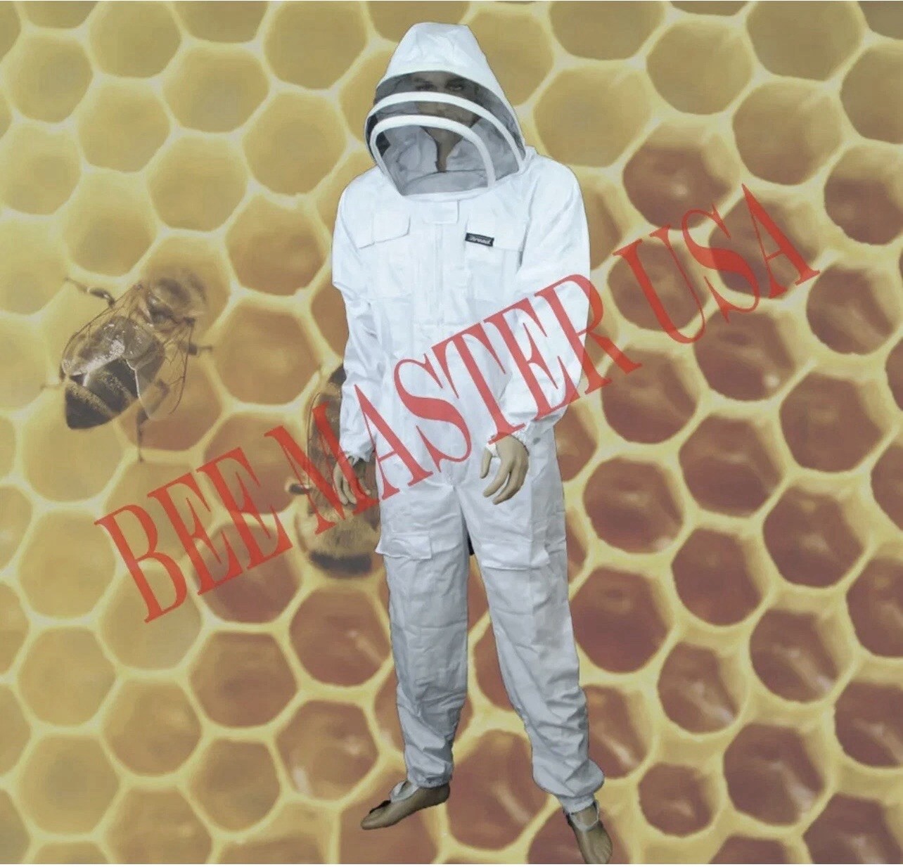 Pro's Choice Best Beekeeping Full Suit and Gloves Thread(R) Kid's & Adult Sizes