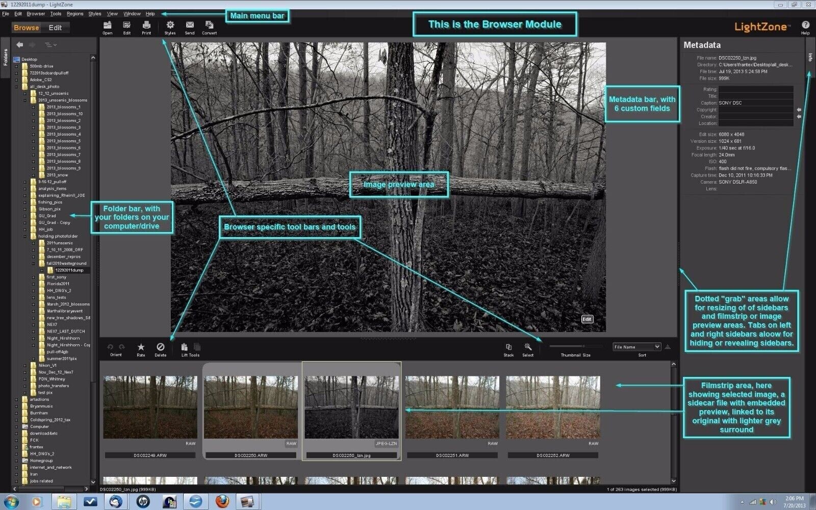 PRO Digital Photo Editing Software - RAW Image Editor Lightroom-Darkroom on CD