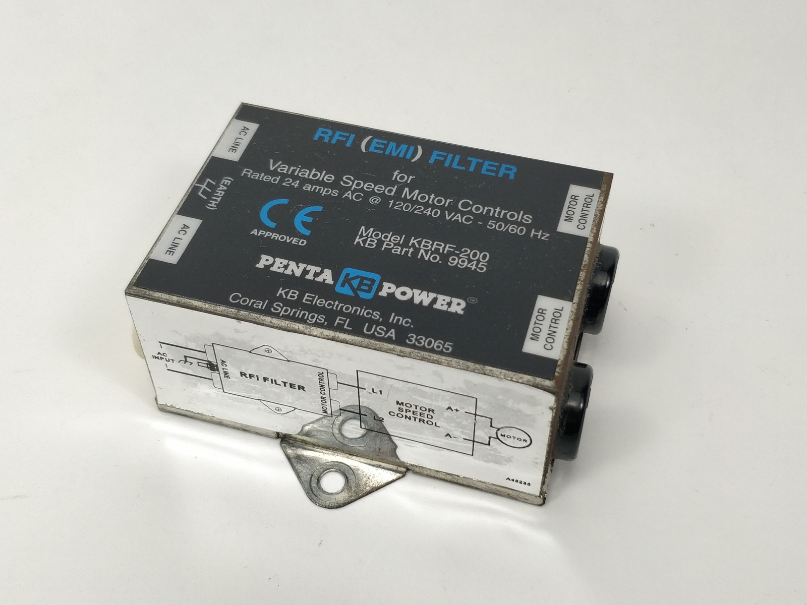 Kb Electronics 9945 Kbrf-200 Filter