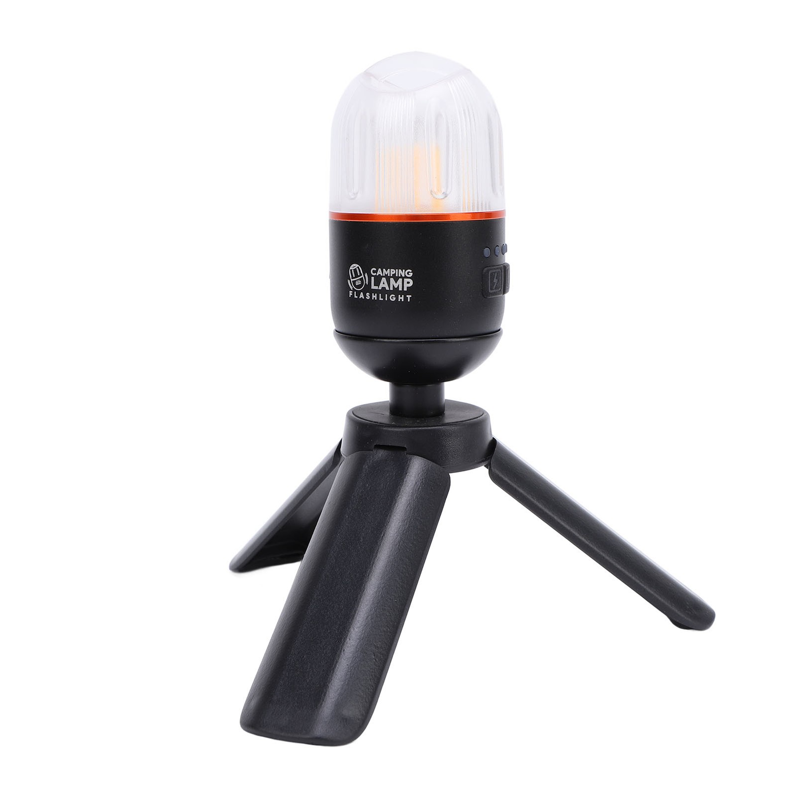 Flashlight Multiple Light Source Pushbutton Control Magnetic Camping Lamp For