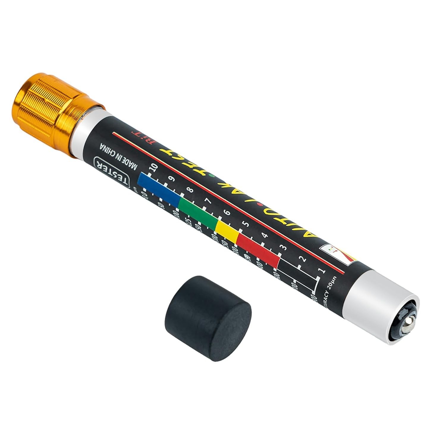 1Pcs Car Paint Thickness Tester Paint Crash Check Test with Magnetic Tip Scale