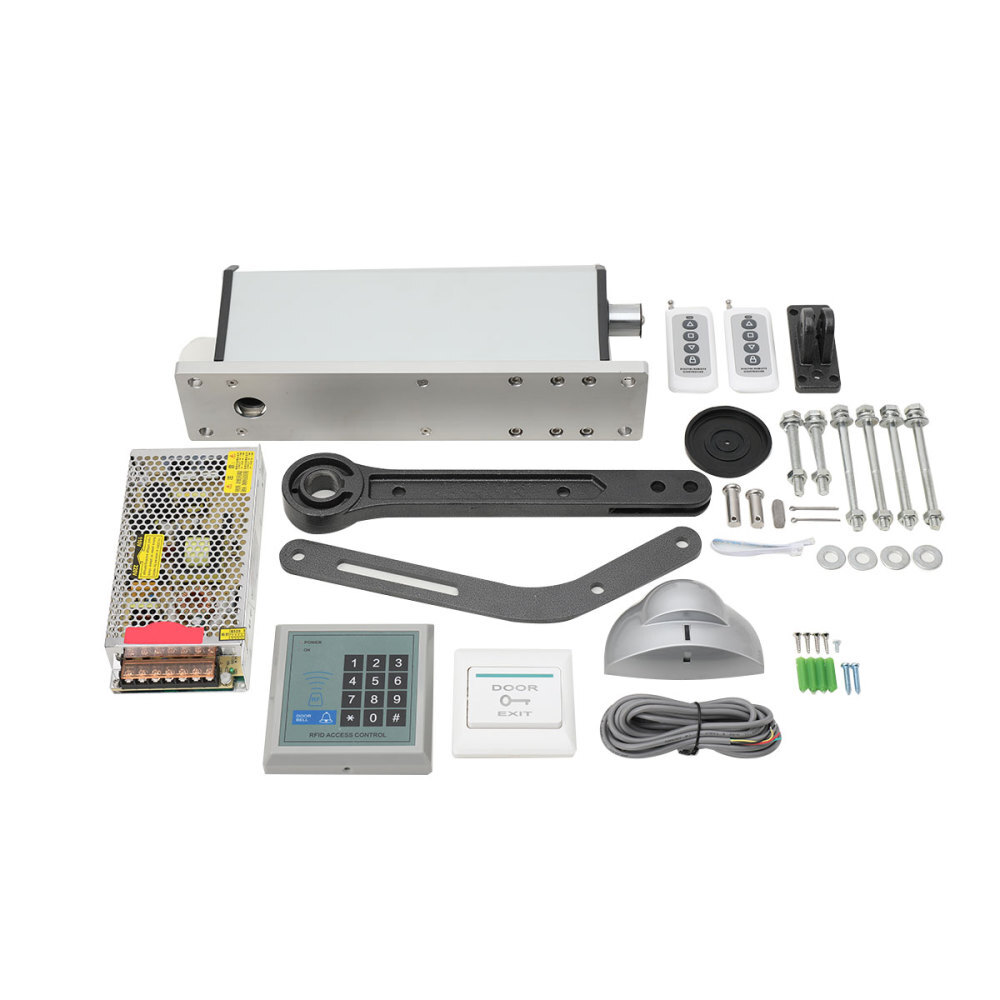 Automatic Electric Swing Door Opener Side-mounted Remote Controller+Push Button