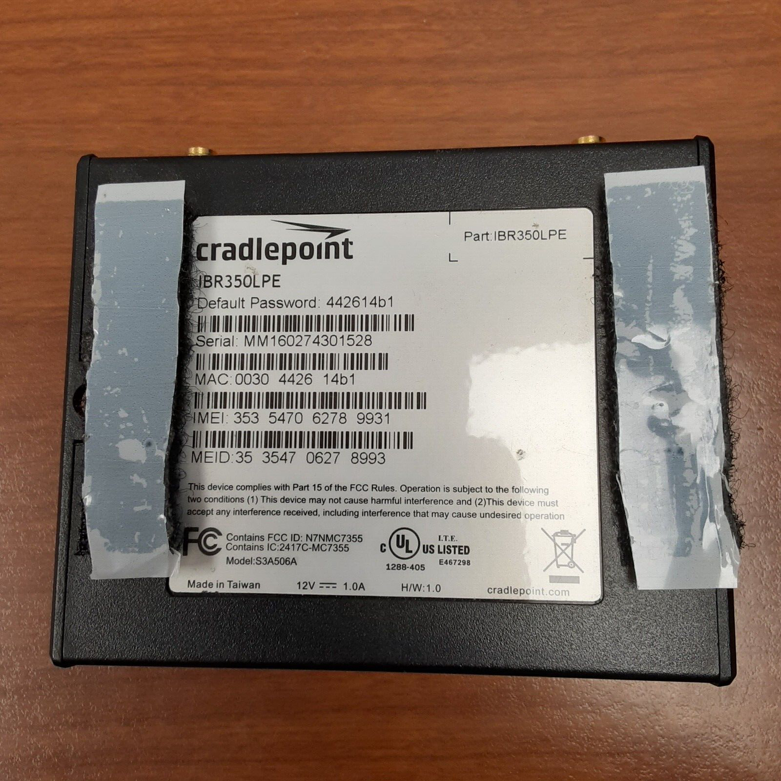Cradlepoint IBR350LPE Wireless Router