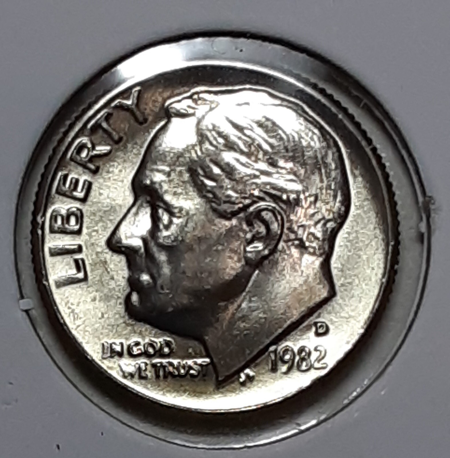 1982 Roosevelt Dime  D - BU - Uncirculated