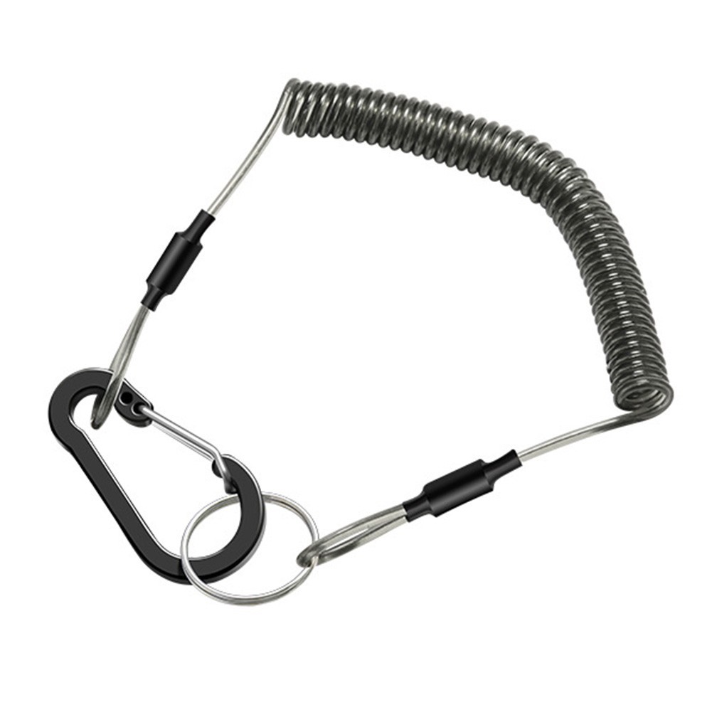 Miss Rope MN Magnetic Fishing Net Pliers Holder Lanyard Stell 1M Alloy Clasp