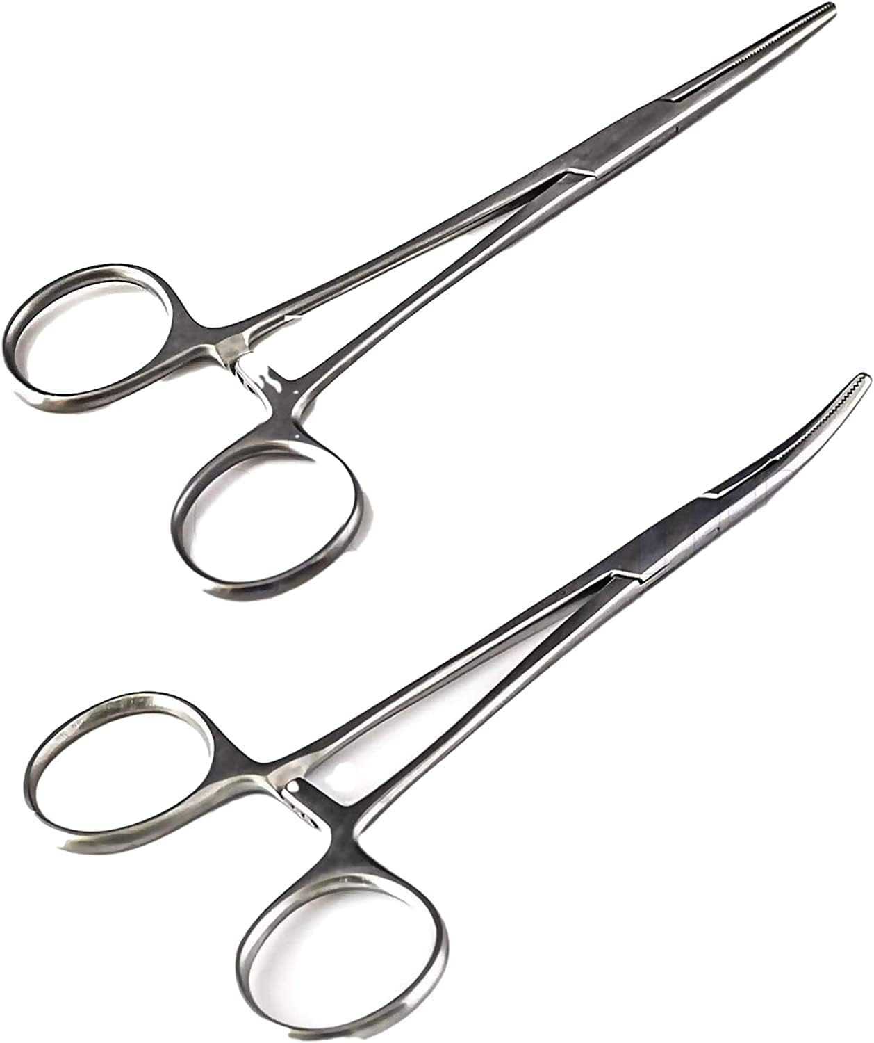 Versatile Angling Tools with 2pc 5 Inch Fishing Forceps Set - Stainless Steel, C