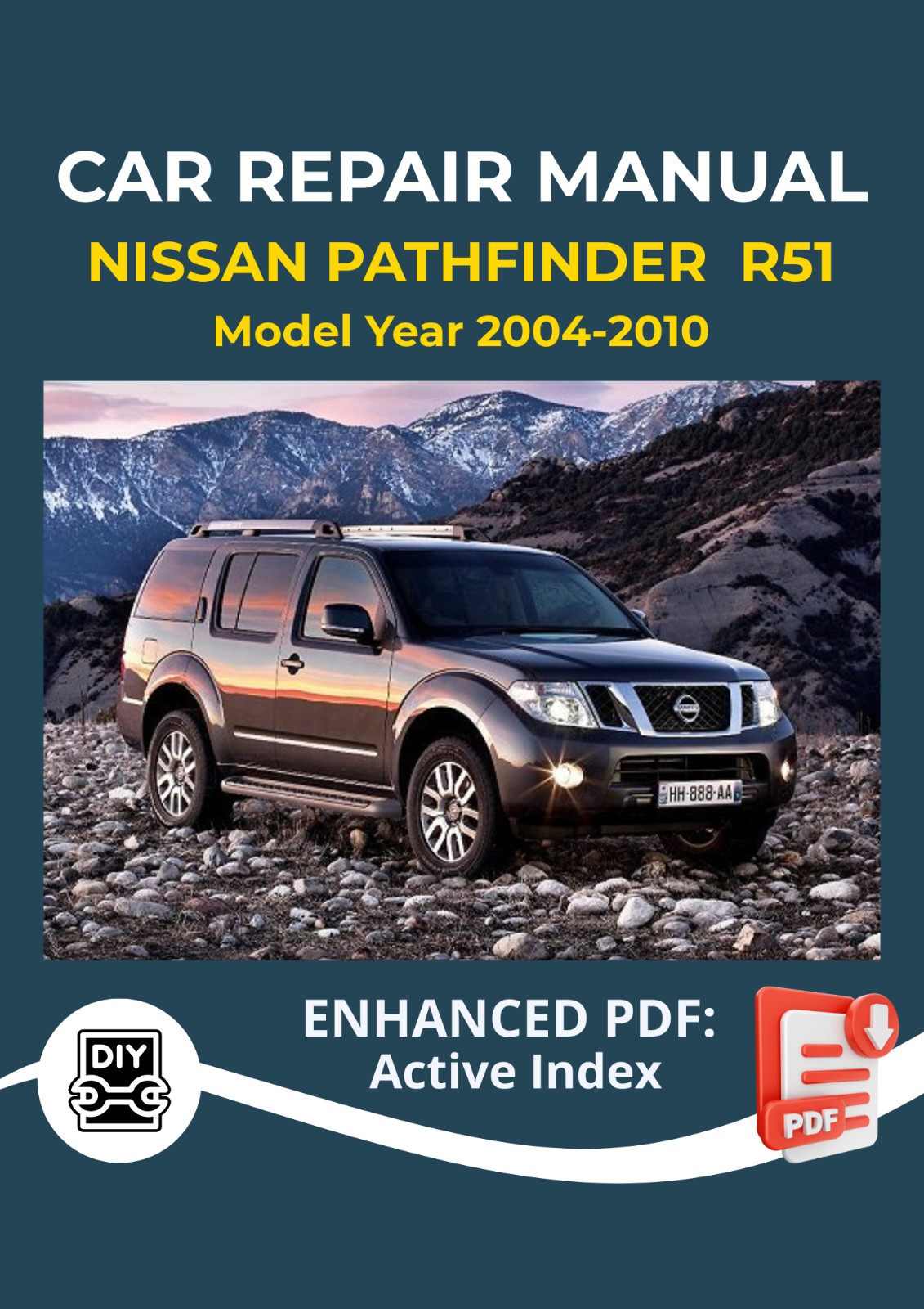 Nissan Pathfinder 2004-2010 Service Repair Workshop Manual Technical DIY English