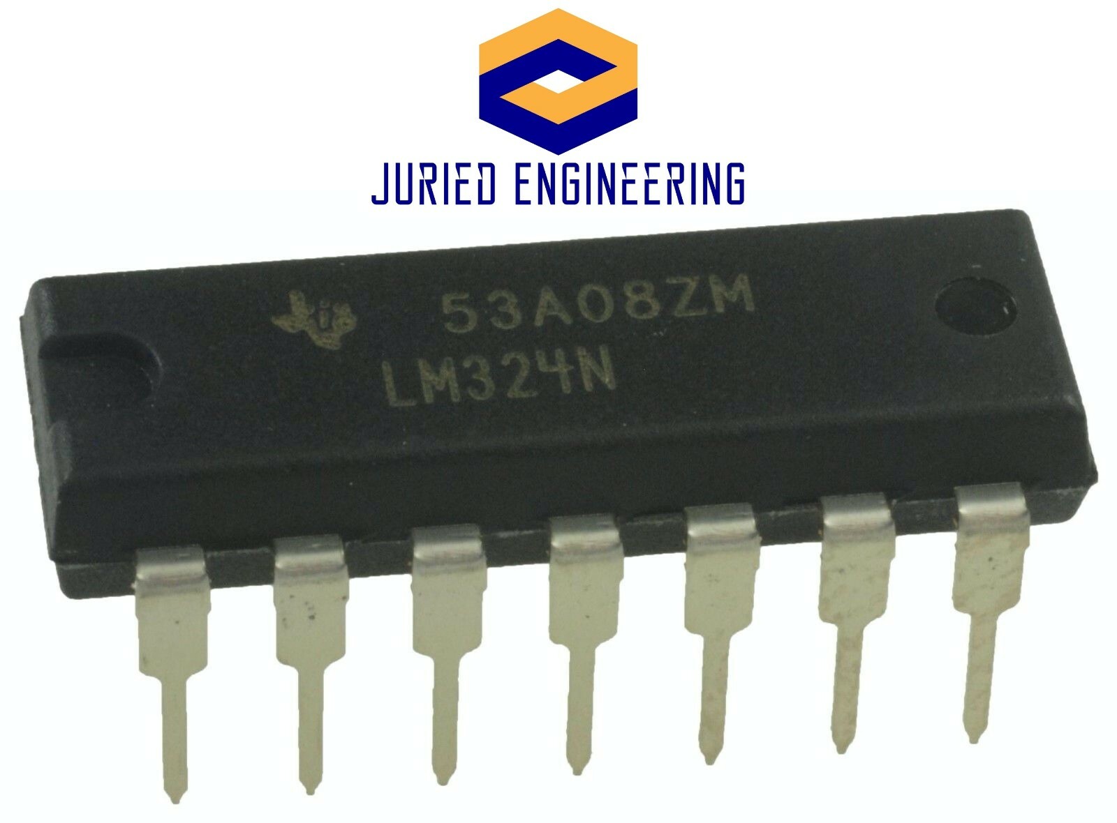10PCS LM324N LM324 - Low Power Quad Op-Amp - New IC