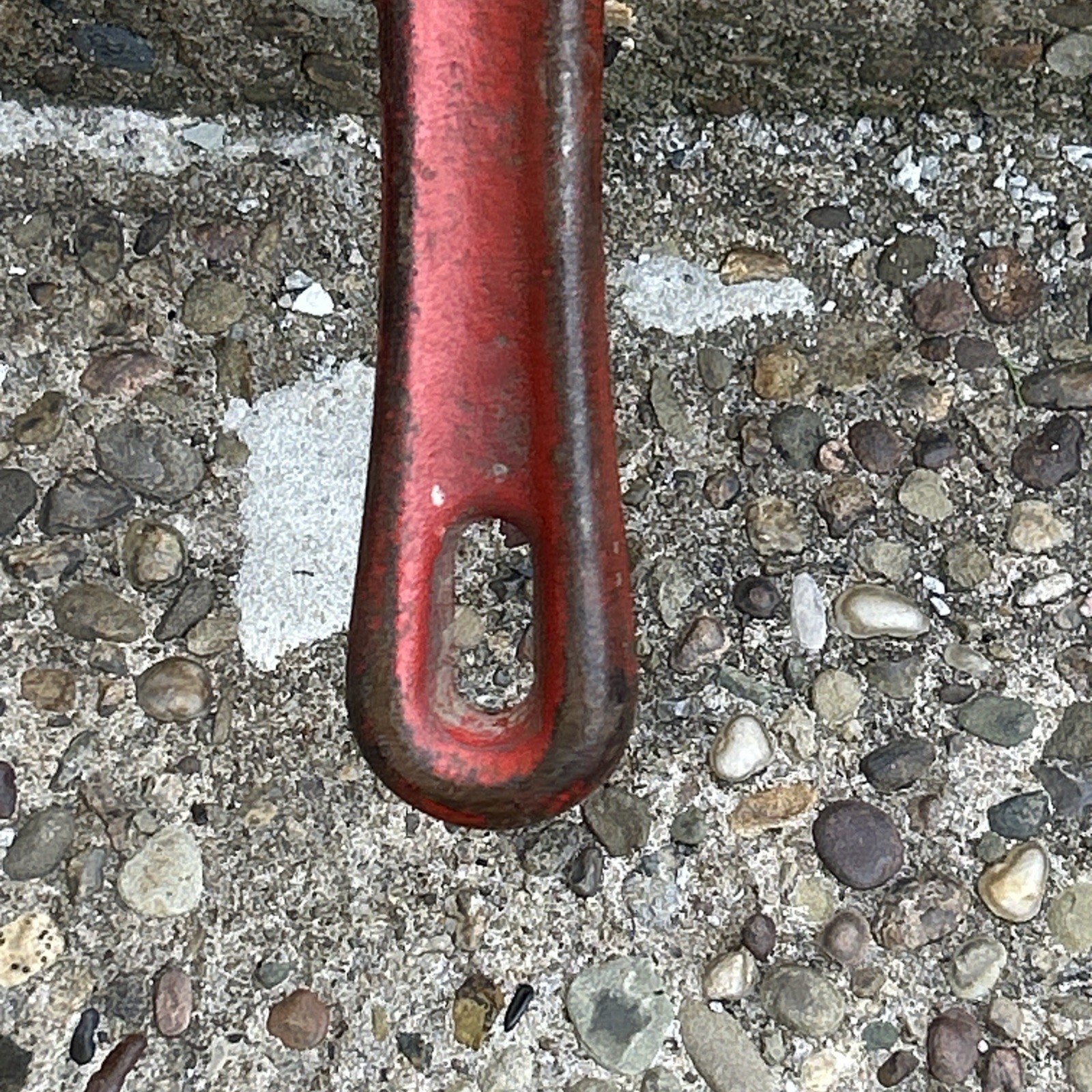 Ridgid 24" Heavy Duty Pipe Wrench Red RIGID Made In USA Vintage