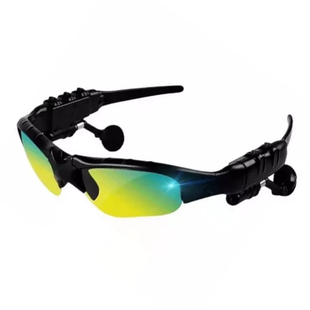 Bluetooth Audio Glasses Wireless Sunglasses Headset with Mic for Driving Cycling