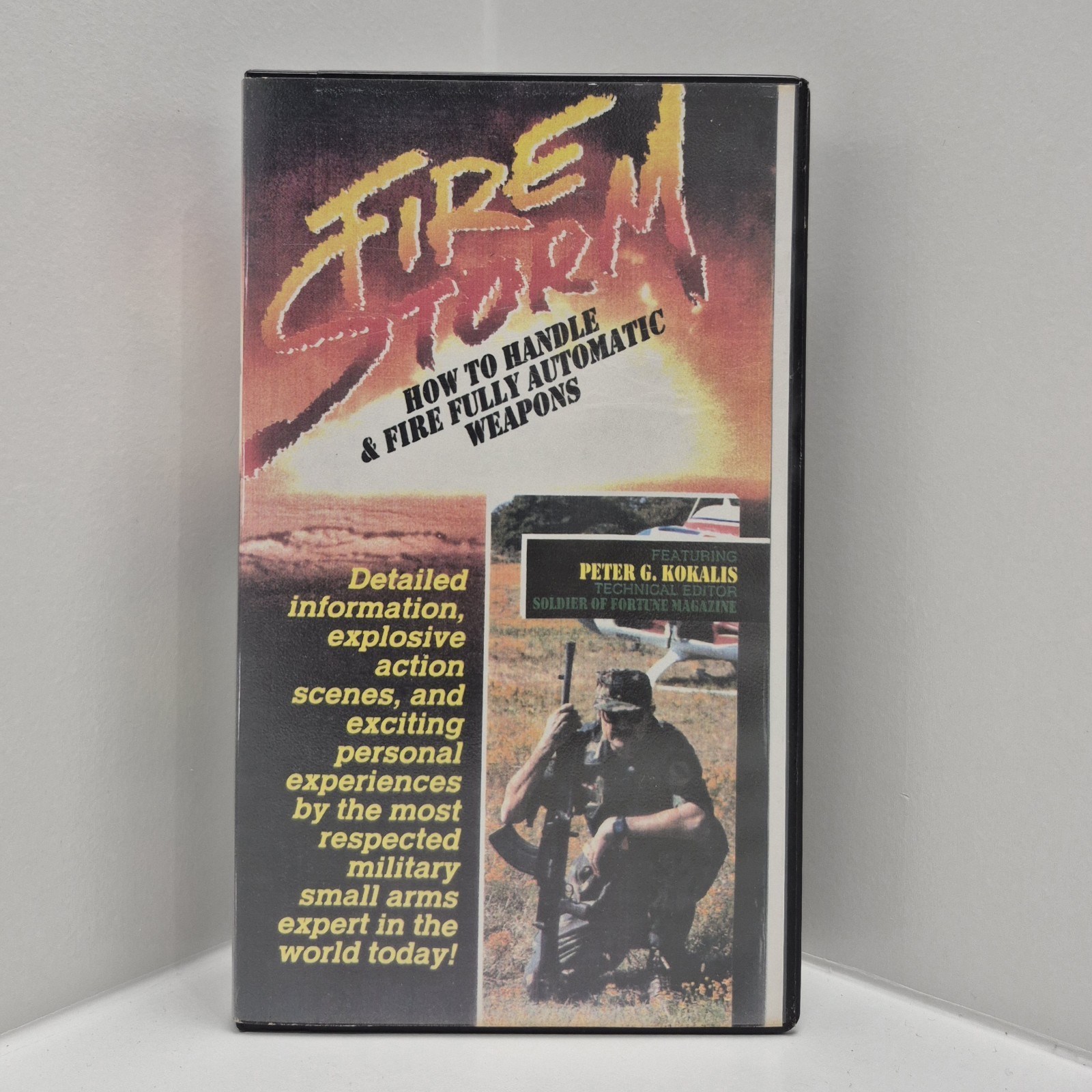 Fire Storm How to Handle Fire Fully Automatic United States Military Weapons VHS