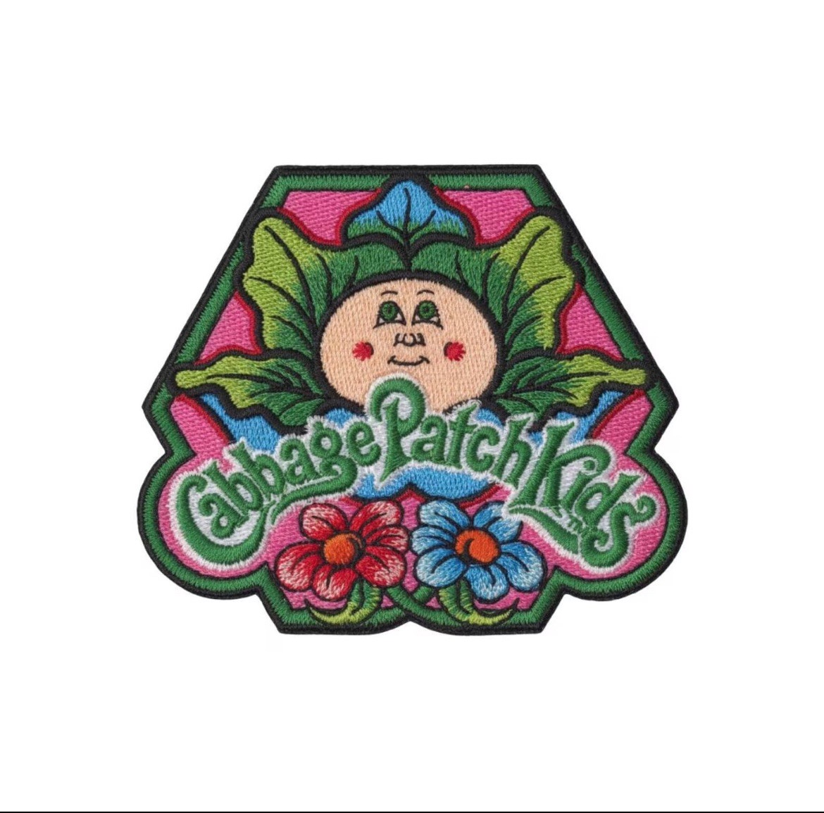 Cabbage Patch Kids Embroidered Patch – Vintage Style Logo Badge