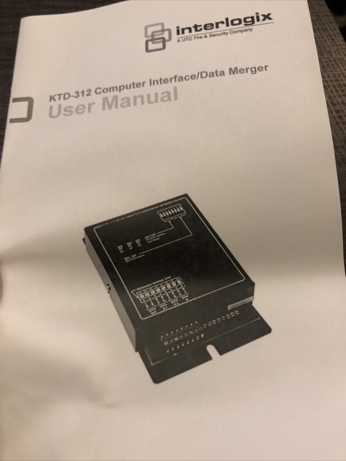 GE Interlogix KTD-312. Rs232 Interface Module/Data Manager.