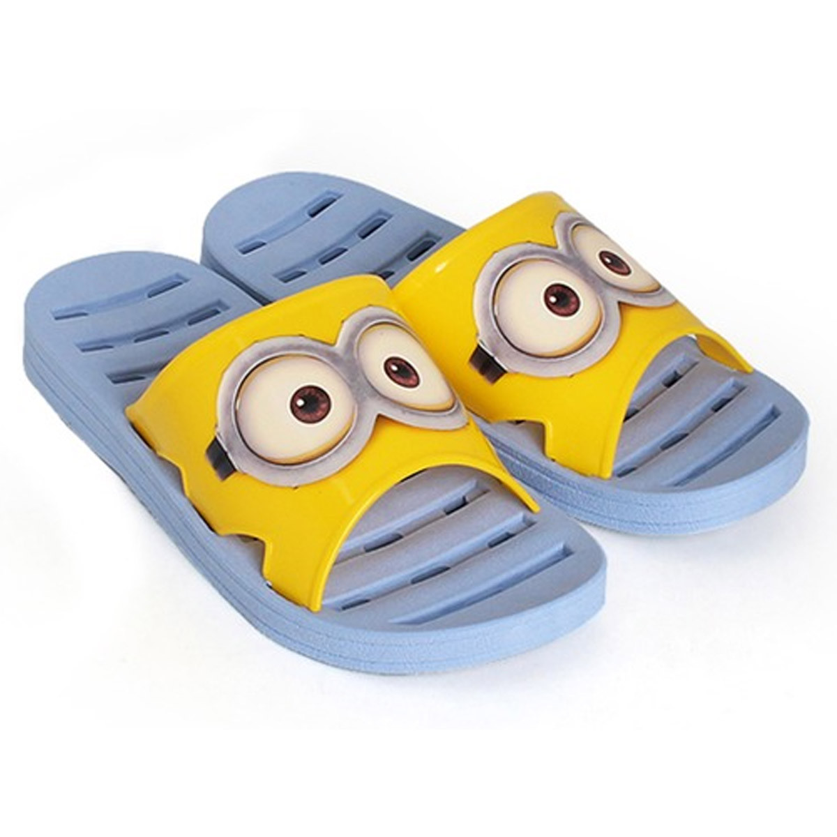 Minions Bob Bathroom Shoes Home Slippers Non-slip Indoor Shower Sandals Cute