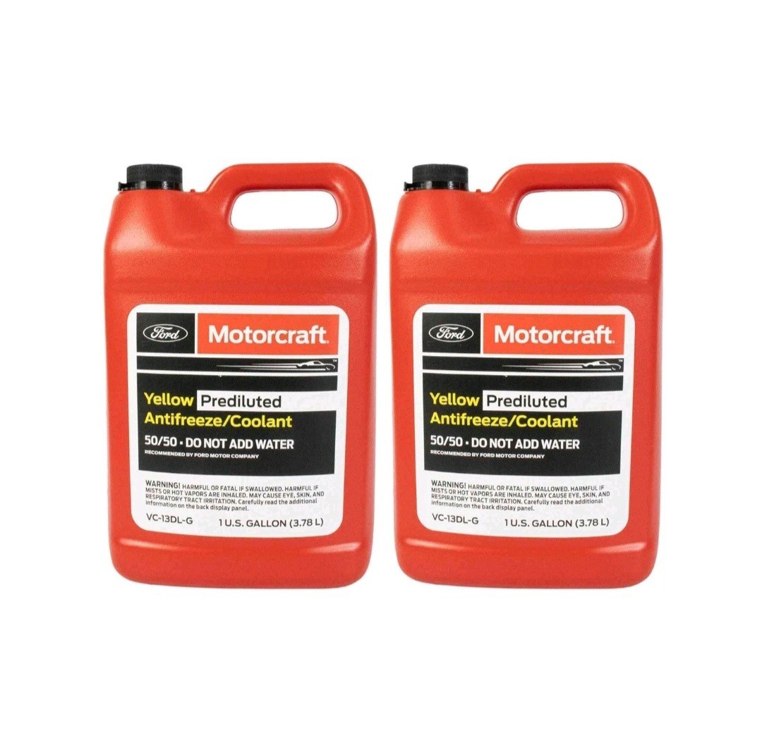 OEM Genuine Ford Motorcraft VC-13Dl-Gx2 Gallon Gold Coolant Prediluted 50/50 USA