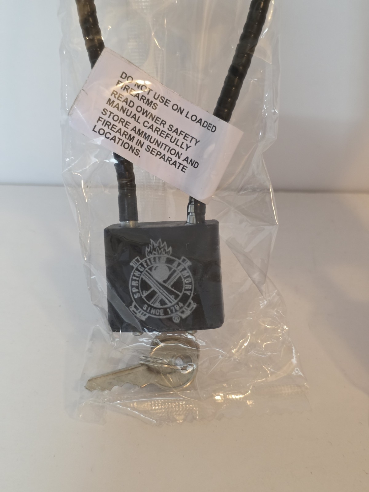 Springfield Armory Cable Lock R11SC3 Black (New)
